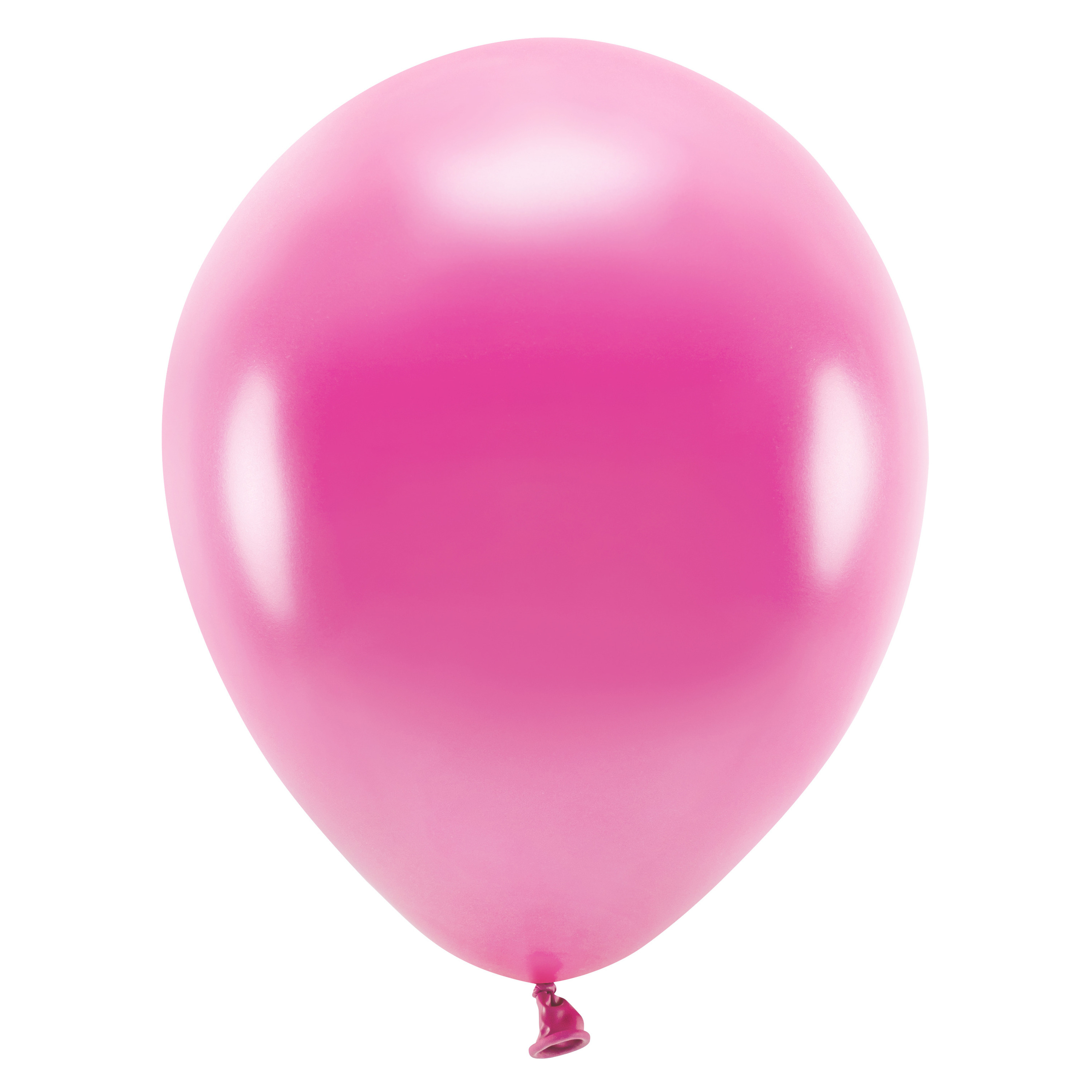 100x Fuchsia roze ballonnen 26 cm eco/biologisch afbreekbaar - Milieuvriendelijke ballonnen - Feestversiering/feestdecoratie - Fuchsia roze thema - Themafeest versiering - Action products