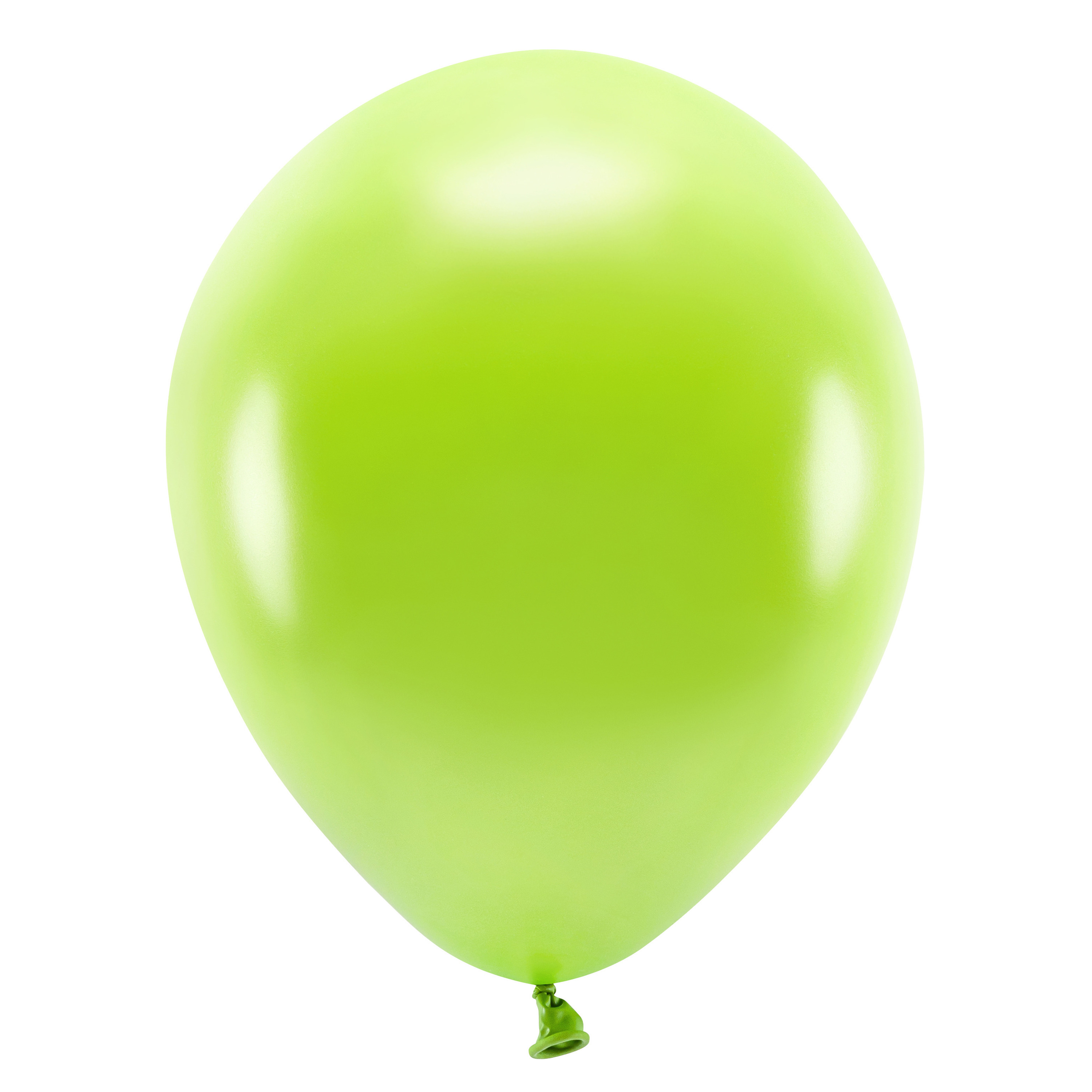 100x Lichtgroene ballonnen 26 cm eco/biologisch afbreekbaar - Milieuvriendelijke ballonnen - Feestversiering/feestdecoratie - Lichtgroen thema - Themafeest versiering - Action products