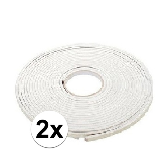 2x Tochtstrip zelfklevend 9mm x 5,5 meter - Action products