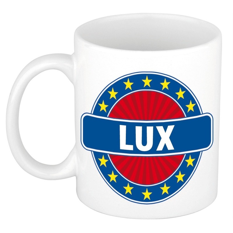 Cadeau mok voor collega Lux