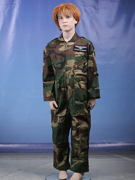 Kinderkleding Camouflage kinder overall