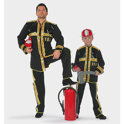 Carnavalskostuum Brandweer kostuum voor kinderen