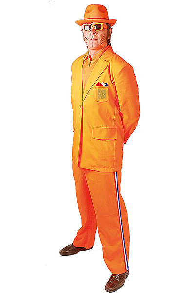 Carnavalskostuum Oranje kostuum Bobo