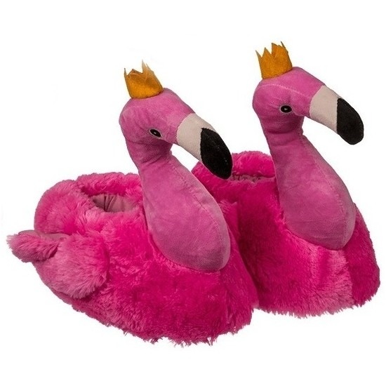 Flamingo pantoffels voor dames
