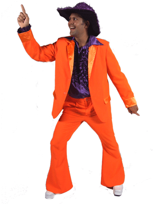 Carnavalskostuum Oranje heren kostuum