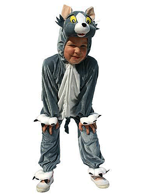 Dierenpak Pluche poes kostuum kinderen