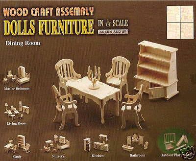 Poppenhuis meubels eetkamer - Action products