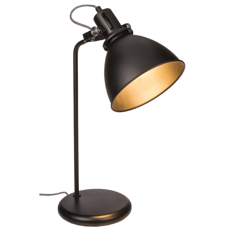 Dierentuin Premedicatie resterend Zwarte bureaulamp/leeslamp 50 cm - Action products - Primodo warenhuis