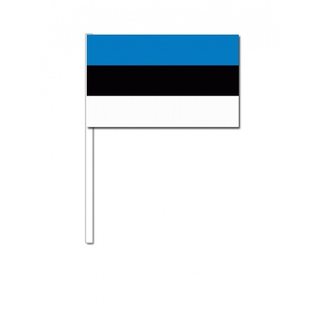 Landen Zwaaivlaggetjes Estland 10x