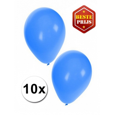 30x Ballonnen in Nederlandse kleuren