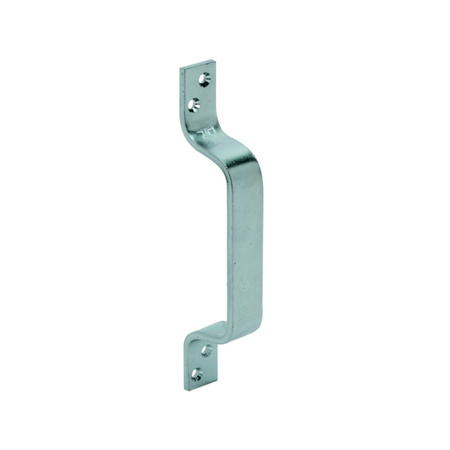 1x Handgrepen / deurgrepen staal verzinkt 15 cm