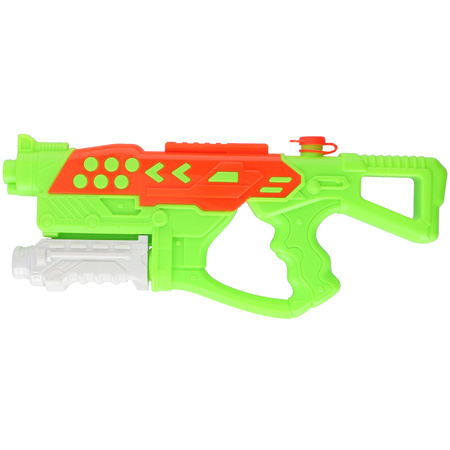 1x Toy water gun green 42 cm