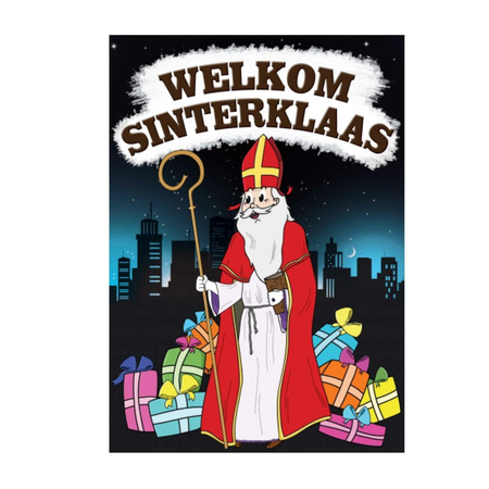 2x Door poster Sinterklaas
