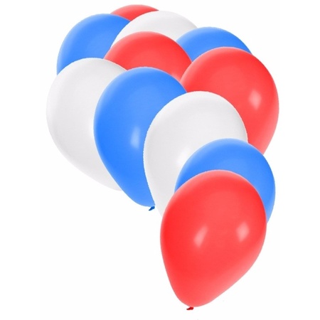 30x Ballonnen in Engelse kleuren