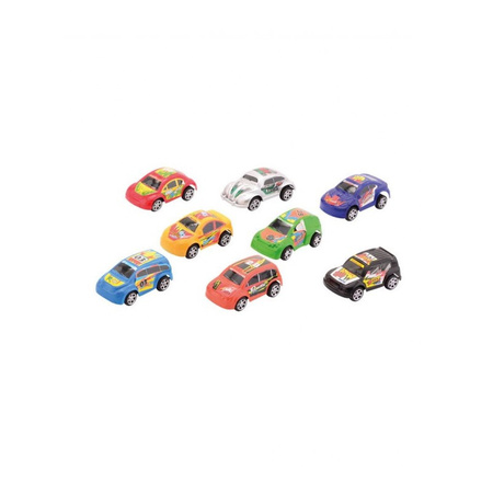 8x race speelgoed autos kado set - Action products