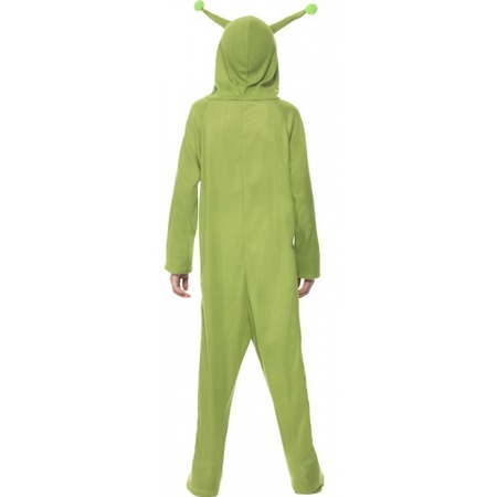 Alien verkleed pak/onesie voor kinderen