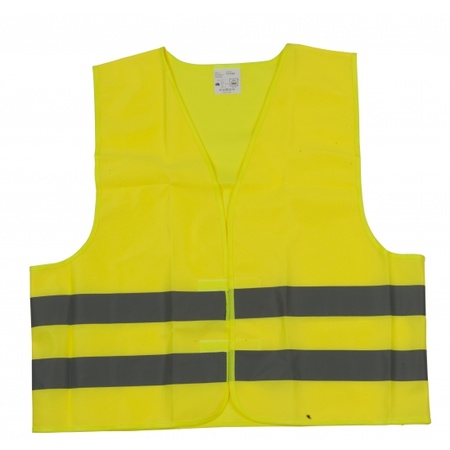 Safety vests yellow for adults