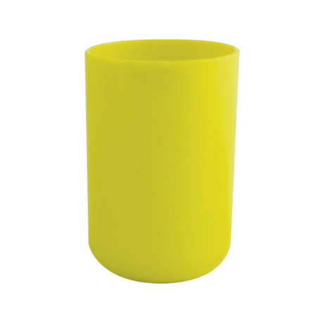 Bathroom drink cup Porto - PS plastics applegreen - 7 x 10 cm