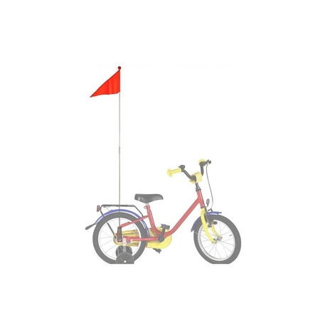 Bike Fun fietsvlag oranje  - Action products