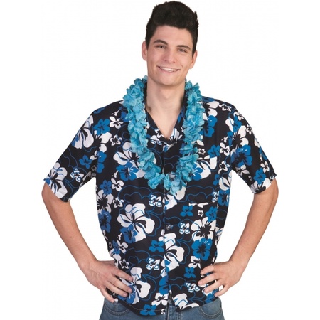 Carnavalskostuum Blauwe Hawaii blouse Honolulu