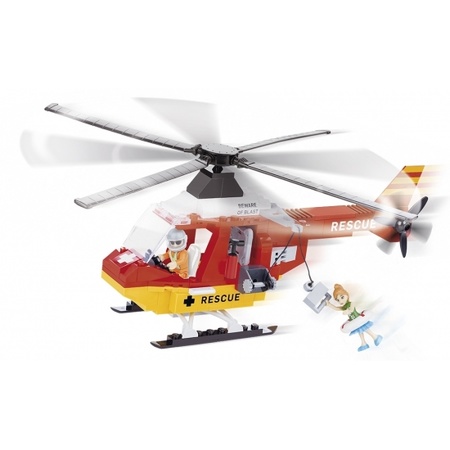 Cobi reddingshelikopter bouwstenen set - Action products