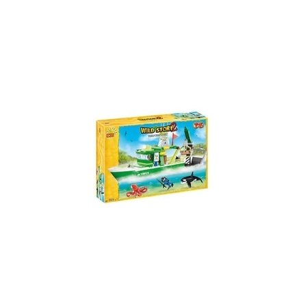 Cobi Wild Story boot bouwstenen set - Action products