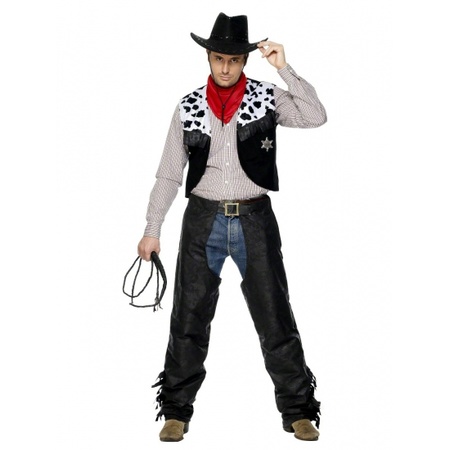 Carnavalskostuum Cowboy kostuum voor heren
