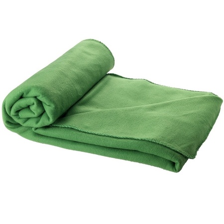 Fleece deken groen 150 x 120 cm  - Action products