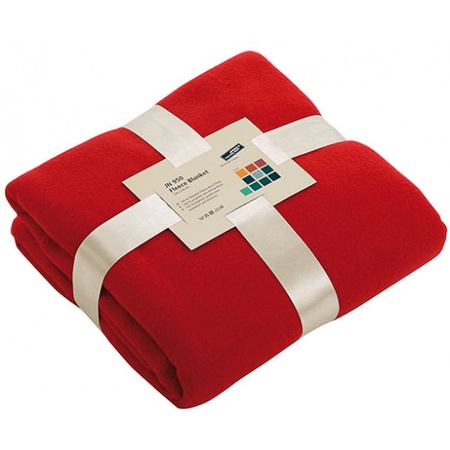 Fleece deken rood  - Action products