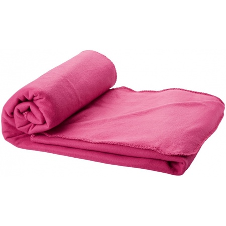 Fleece deken roze 150 x 120 cm  - Action products