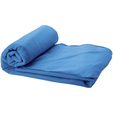 Fleece deken zee blauw 150 x 120 cm  - Action products
