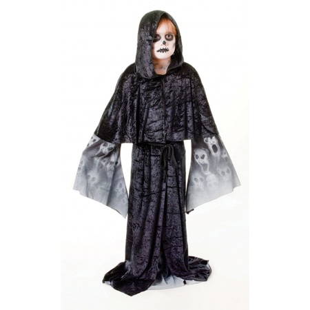 Halloween outfit de dood gewaad voor kinderen