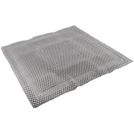 Grijze antislip mat voor douchekabine 52 cm  - Action products
