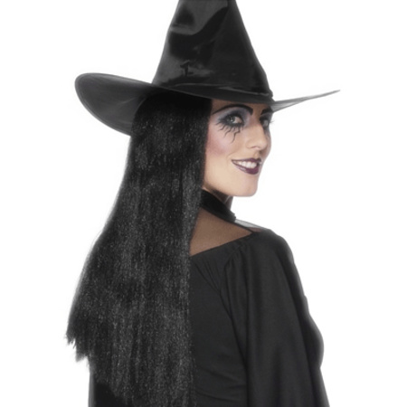 Witch wig black