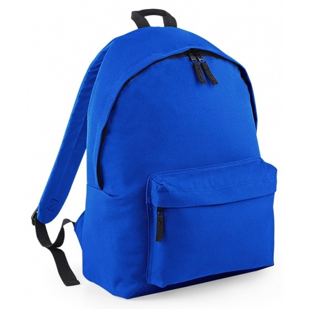 Kobalt blauwe fashion backpack rugtas