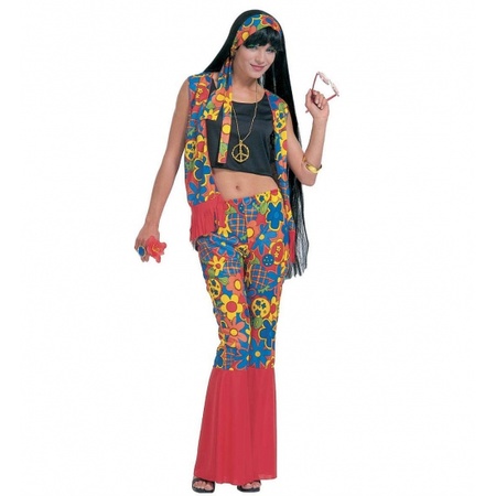 Carnavalskostuum Hippie kleding voor dames