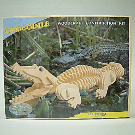 Houten bouwpakket krokodil - Action products