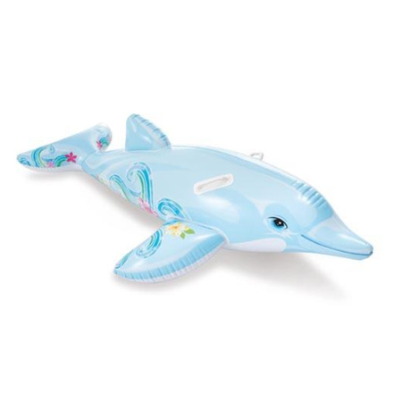 discretie waarom niet Landelijk Intex opblaasbare dolfijn 175 cm ride-on speelgoed - Action products -  Primodo warenhuis