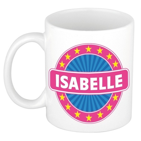 Cadeau mok voor collega Isabelle