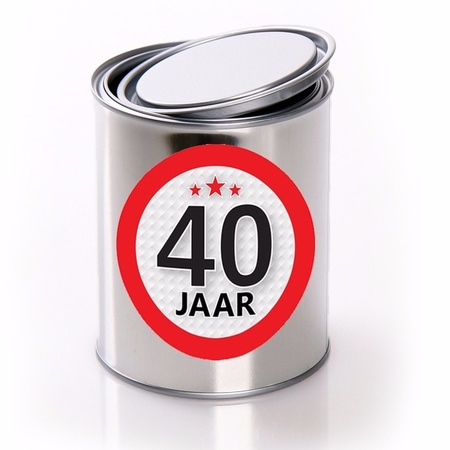 Gift can 40 years
