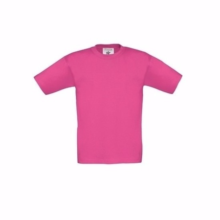 Kinderkleding Kinder t-shirt fuchsia roze