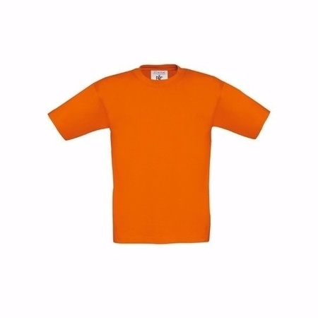Kinderkleding Kinder t-shirt oranje