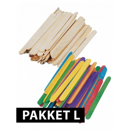 Craft sticks package Large