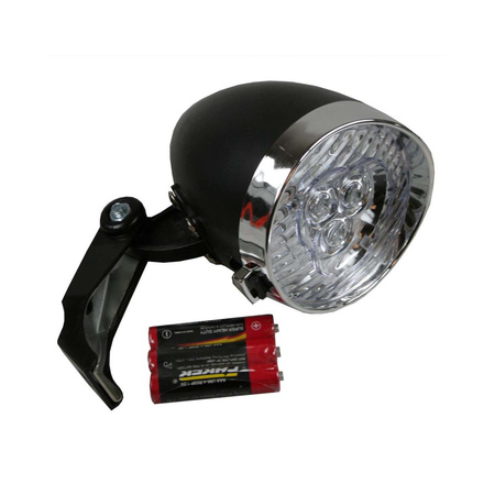 eiwit Maan oppervlakte hek LED fiets koplamp op batterijen - Action products - Primodo warenhuis