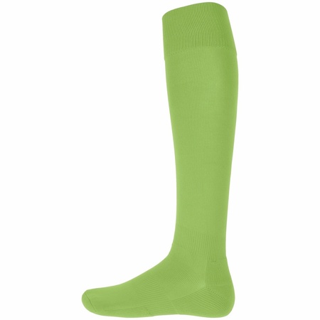 Lime green knee high sport socks for adults