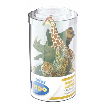 Lux toy safari animals 6,5 cm