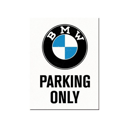 Ver weg Dhr volwassen Magneet BMW parking 6 x 8 cm - Action products - Primodo warenhuis