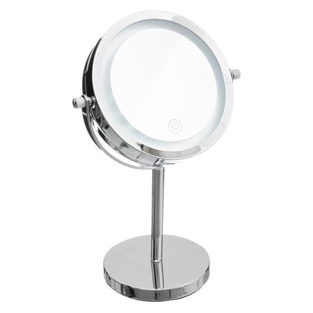 Make-up spiegel/scheerspiegel met LED op voet 18 Primodo warenhuis