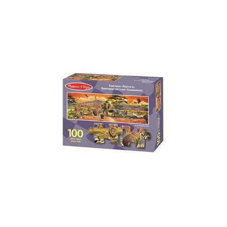 Mega puzzel safari 100 stukjes - Action products