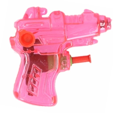 Mini waterpistool roze 7 cm Action products Primodo warenhuis